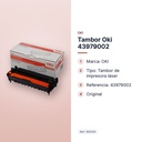 TAMBOR OKI 43979002 - características principales