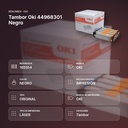 TAMBOR OKI 44968301 NEGRO - resumen de atributos