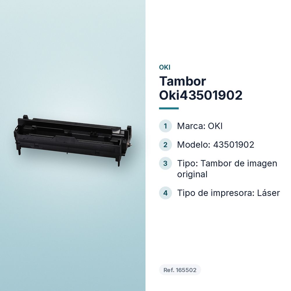 TAMBOR OKI43501902 - características principales