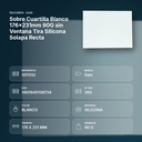 SOBRE CUARTILLA BLANCO 176X231MM 90G SIN VENTANA TIRA SILICONA SOLAPA RECTA - resumen de atributos
