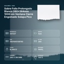 SOBRE FOLIO PROLONGADO BLANCO 260X364MM 100G SIN VENTANA CIERRE ENGOMADO SOLAPA PICO - resumen de atributos