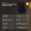 TAPAS DE CARTÓN GOFRADO A3 NEGRO 0,9 MM - resumen de atributos