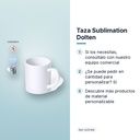 TAZA SUBLIMATION DOLTEN - características principales