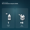 BARNIZ BRILLANTE LA PAJARITA 500ML  - formato de venta: caja de 6