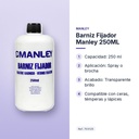 BARNIZ FIJADOR MANLEY 250ML - características principales