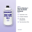 BARNIZ MANLEY 1 LITRO ACABADO BRILLANTE - características principales