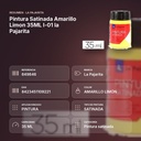 PINTURA SATINADA AMARILLO LIMON 35ML L-01 LA PAJARITA - resumen de atributos