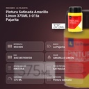 PINTURA SATINADA AMARILLO LIMON 375ML L-01 LA PAJARITA - resumen de atributos