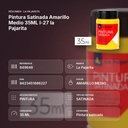 PINTURA SATINADA AMARILLO MEDIO 35ML L-27 LA PAJARITA - resumen de atributos
