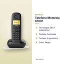 TELEFONO MOTOROLA C1001 - características principales