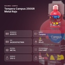 TEMPERA CAMPUS 250GR METAL ROJO - resumen de atributos