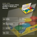 TEMPERA CAMPUS 40CC SURTIDA 7+1BOTE PARA MEZCLAR - resumen de atributos
