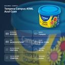 TEMPERA CAMPUS 40ML AZUL CYAN - resumen de atributos