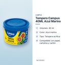 TEMPERA CAMPUS 40ML AZUL MARINO - características principales
