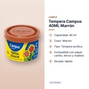 TEMPERA CAMPUS 40ML MARRÓN - características principales