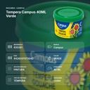 TEMPERA CAMPUS 40ML VERDE - resumen de atributos