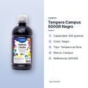 TEMPERA CAMPUS 500GR NEGRO - características principales