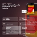 PINTURA SATINADA AMARILLO OXIDO 35ML L-03 LA PAJARITA - resumen de atributos