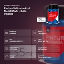 PINTURA SATINADA AZUL METAL 35ML L-34 LA PAJARITA - resumen de atributos