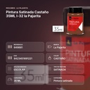 PINTURA SATINADA CASTAÑO 35ML L-32 LA PAJARITA - resumen de atributos