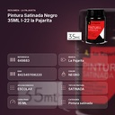 PINTURA SATINADA NEGRO 35ML L-22 LA PAJARITA - resumen de atributos