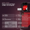 PINTURA SATINADA NEGRO 375ML L-22 LA PAJARITA - resumen de atributos