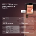 PINTURA SATINADA SIENA CLARO 35ML L-04 LA PAJARITA - resumen de atributos