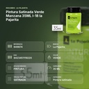 PINTURA SATINADA VERDE MANZANA 35ML L-18 LA PAJARITA - resumen de atributos