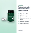 PINTURA SATINADA VERDE PINO 35ML L-41 LA PAJARITA - características principales