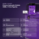 PINTURA SATINADA VIOLETA 35ML L-13 LA PAJARITA - resumen de atributos