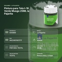 PINTURA PARA TELA T-18 VERDE MUSGO 25ML LA PAJARITA - resumen de atributos