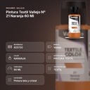 PINTURA TEXTIL VALLEJO Nº 21 NARANJA 60 ML - resumen de atributos
