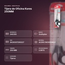 TIJERA DE OFICINA KORES 250MM - resumen de atributos