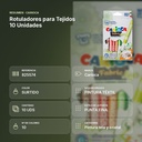 ROTULADORES PARA TEJIDOS 10 UNIDADES - resumen de atributos