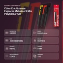 CÚTER ERICHKRAUSE EXPLORER METÁLICO 9 MM POLYBOLSA 1UD - resumen de atributos
