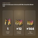 CÚTER ERICHKRAUSE UNIVERSAL18 MM AMARILLO BLÍSTER 1UD - formato de venta: paquete de 12, caja de 144