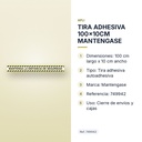 TIRA ADHESIVA 100x10CM MANTENGASE - características principales