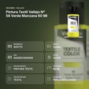PINTURA TEXTIL VALLEJO Nº 58 VERDE MANZANA 60 ML - resumen de atributos
