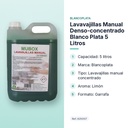LAVAVAJILLAS MANUAL DENSO-CONCENTRADO BLANCO PLATA  5 LITROS - características principales