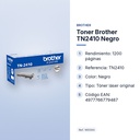 TONER BROTHER TN2410 NEGRO - características principales