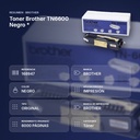 TONER BROTHER TN6600 NEGRO * - resumen de atributos