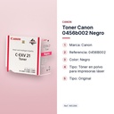 TONER CANON 0456B002 NEGRO - características principales