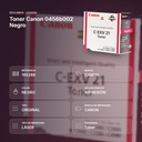 TONER CANON 0456B002 NEGRO - resumen de atributos