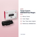 TONER CANON 0985B001AA NEGRO - características principales