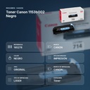 TONER CANON 1153B002 NEGRO - resumen de atributos