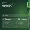 ROTULADOR ACRÍLICO LYRA 1MM VERDE FLUOR GRADUATE MARK ALL  - resumen de atributos