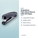 GRAPADORA FLAT-CLINCH NOVUS B4FC 50 HOJAS - características principales