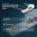 GRAPADORA DE GRUESOS NOVUS B50 RENEW 140 HOJAS - resumen de atributos