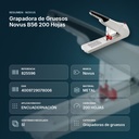 GRAPADORA DE GRUESOS NOVUS B56 200 HOJAS - resumen de atributos
