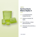SET ESCRITORIO MAKRO REJILLA 4 - características principales